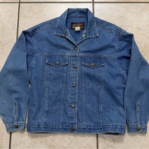 Eddie Bauer Blue Denim Jacket - Men